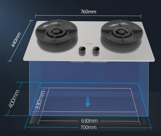 Flexible Cutout Size of Hob Cooktop Flexible Cutout Size of Hob Cooktop